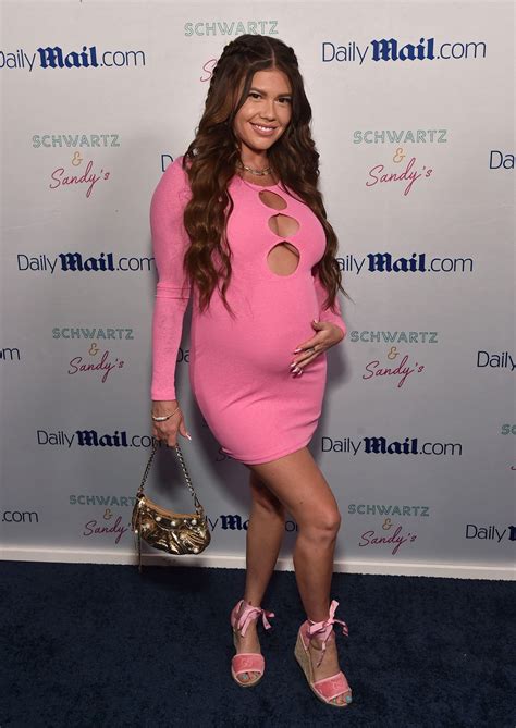 chanel west coast pregnant photos